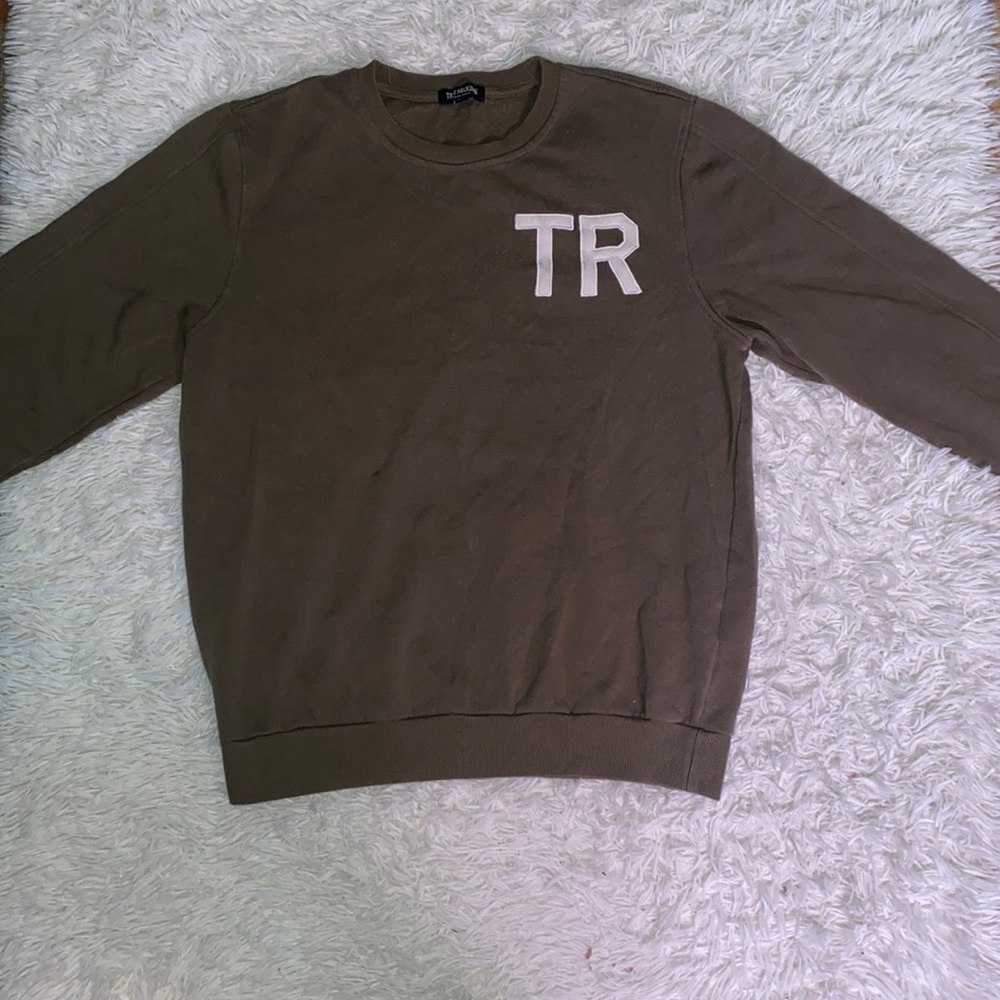 True Religion Green Crewneck